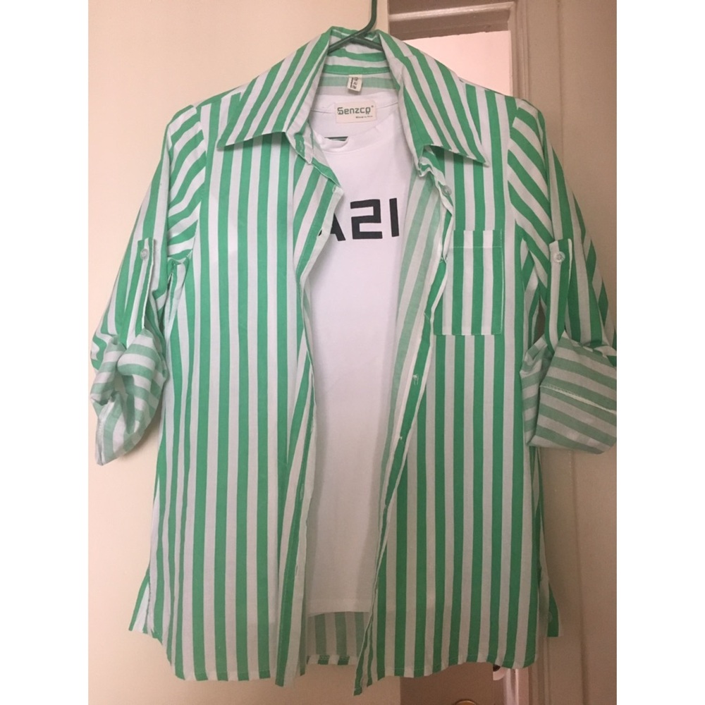 Long Sleeve Stripe Shirt